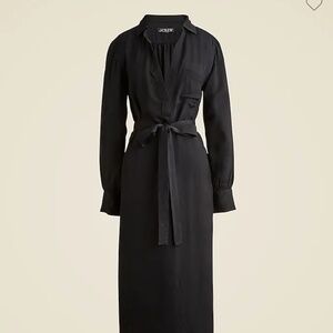 J. Crew drapey viscose twill dress